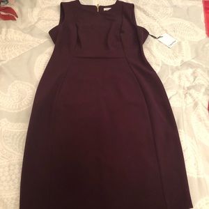 Calvin Klein purple dress